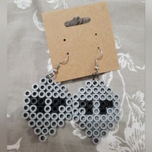 Grey Alien Earrings